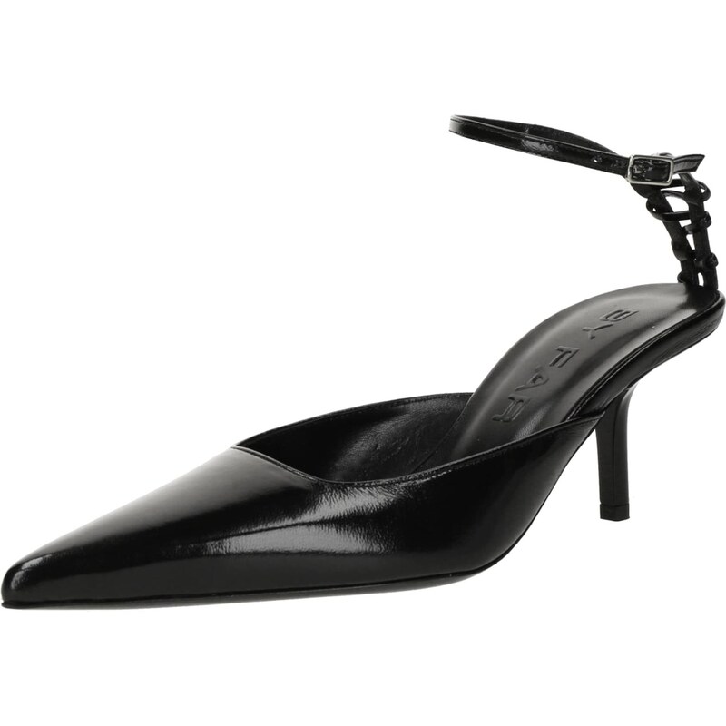 By Far Lodičky s otvorenou pätou čierna 65895478