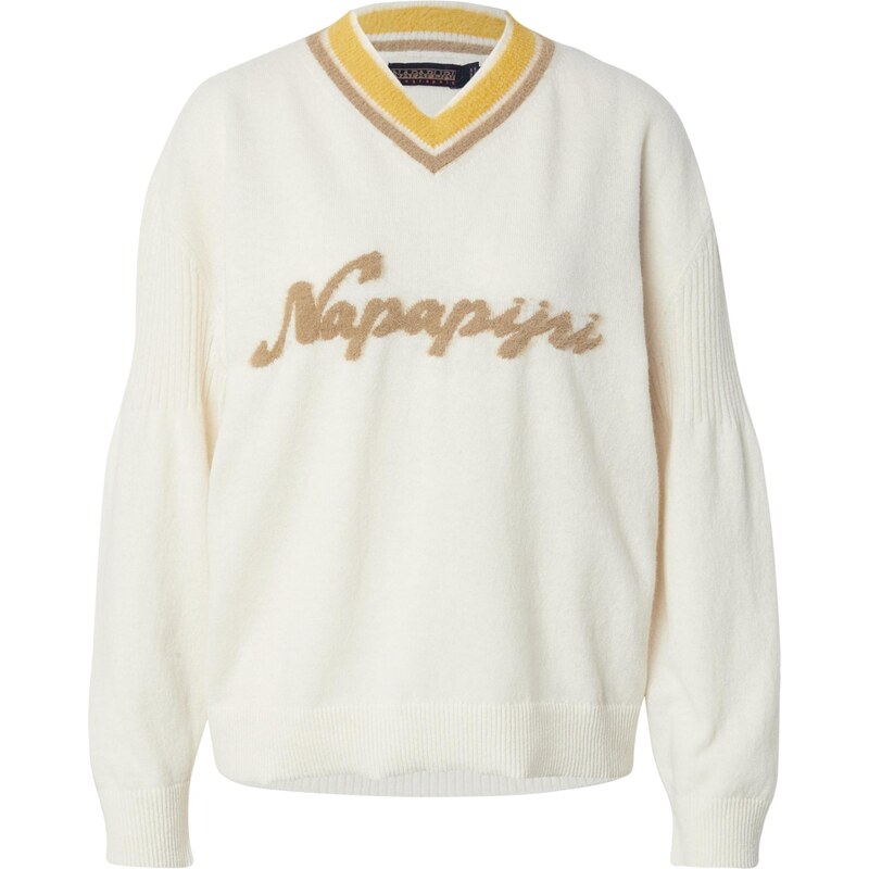 NAPAPIJRI Sveter D-MALEZ farba ťavej srsti / svetlobéžová / citrónová 65696518