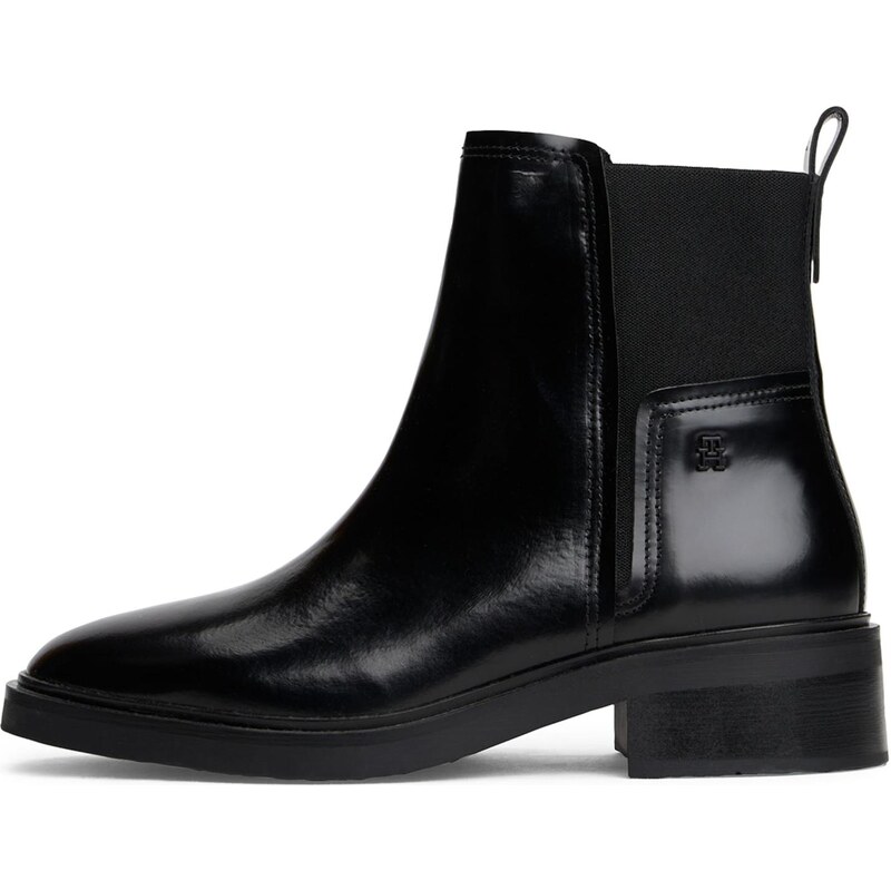 TOMMY HILFIGER Členkové čižmy čierna 65708386