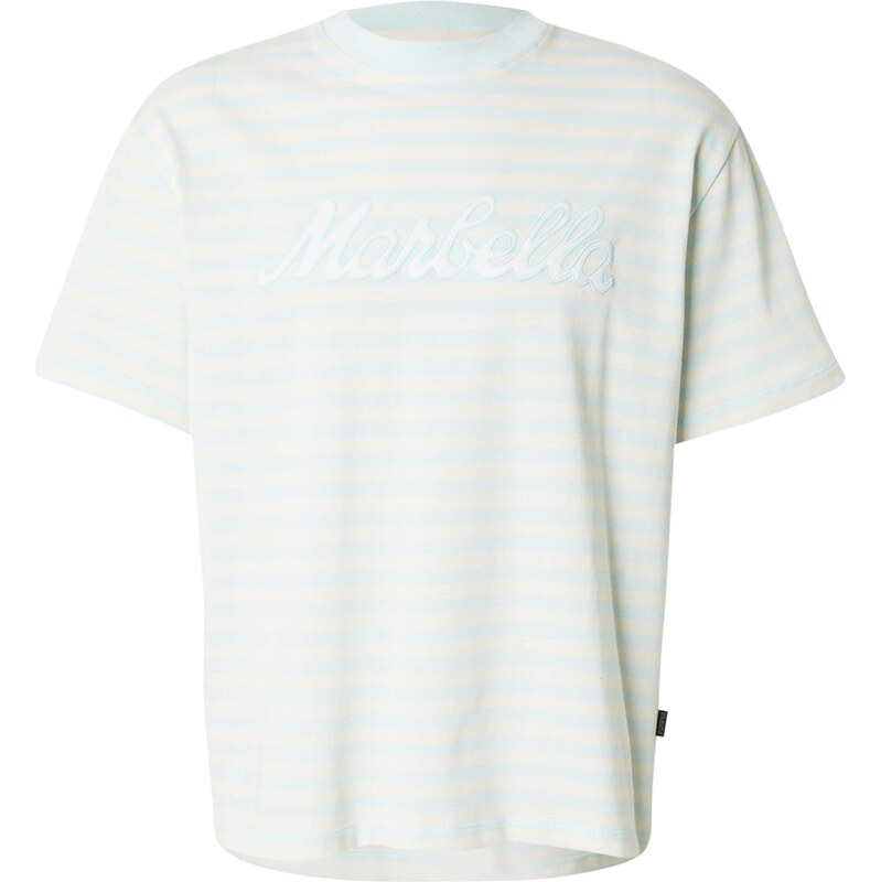 POMPEII Tričko Marbella nebesky modrá / biela ako vlna 66146229