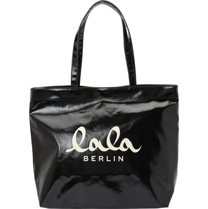 Lala Berlin Shopper East West čierna / biela 65696738