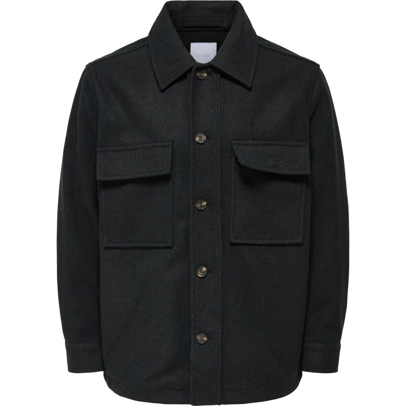 Only & Sons Prechodná bunda ONSKANE antracitová 65861954