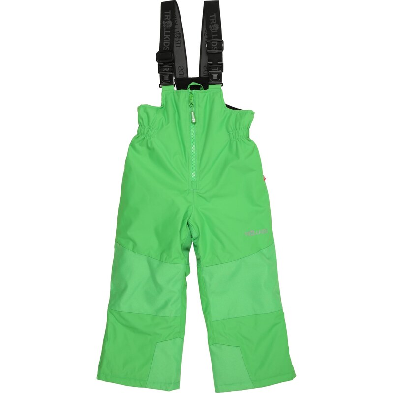 TROLLKIDS Športové nohavice Nordkapp svetlozelená / čierna 65696802