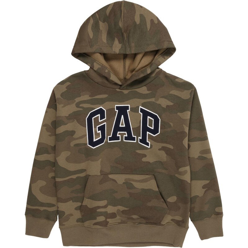 GAP Mikina kaki / olivová / tmavozelená / čierna 65696859