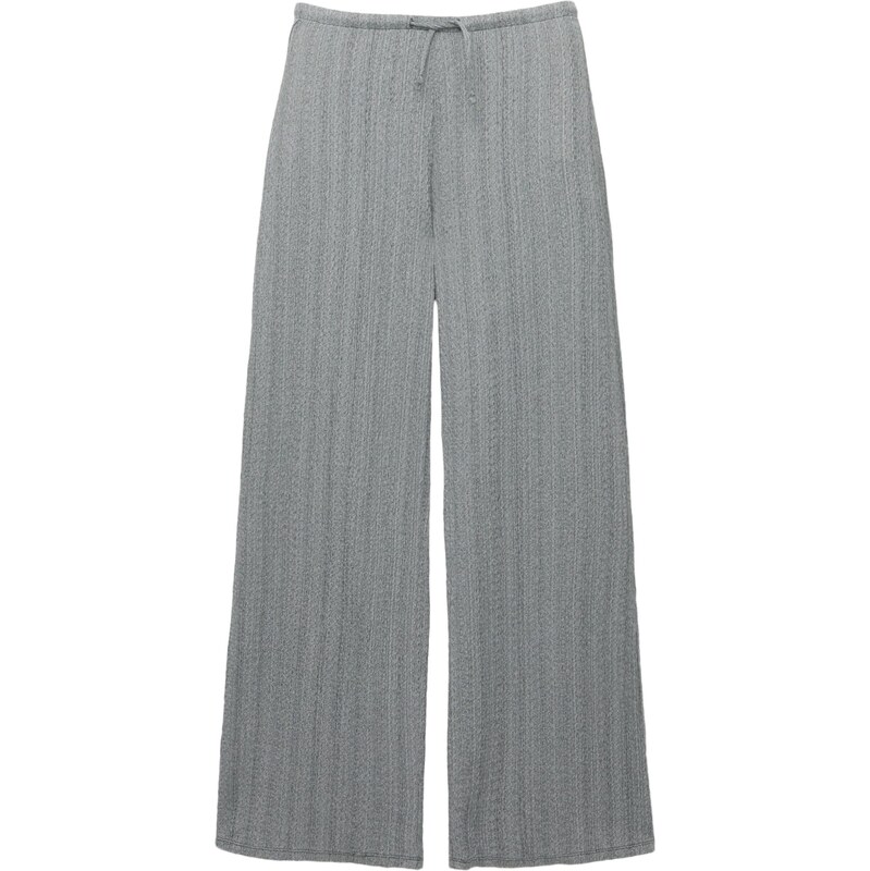 Pull&Bear Nohavice svetlosivá 65890064