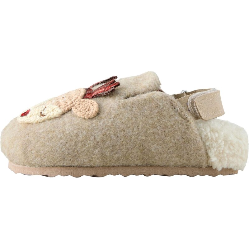 Next Papuče béžová / krémová / tmavočervená 65891733