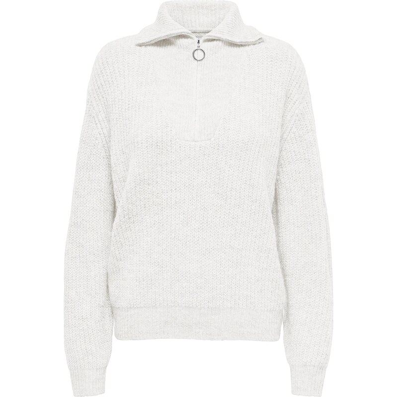 ONLY Sveter ONLBAKER biela melírovaná 65892340