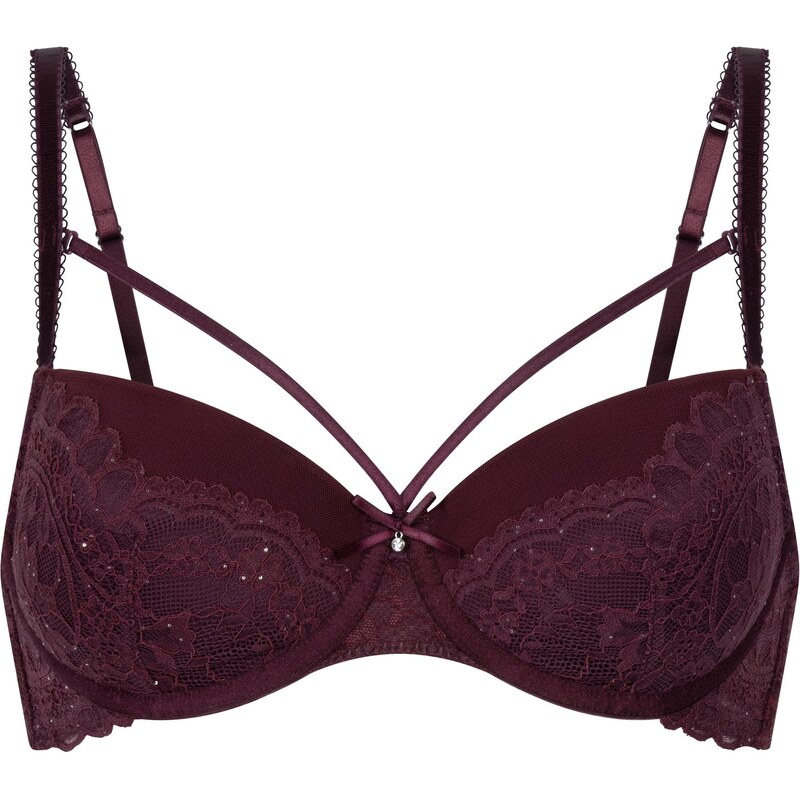 E-shop Hunkemöller Podprsenka Isadora rubínová