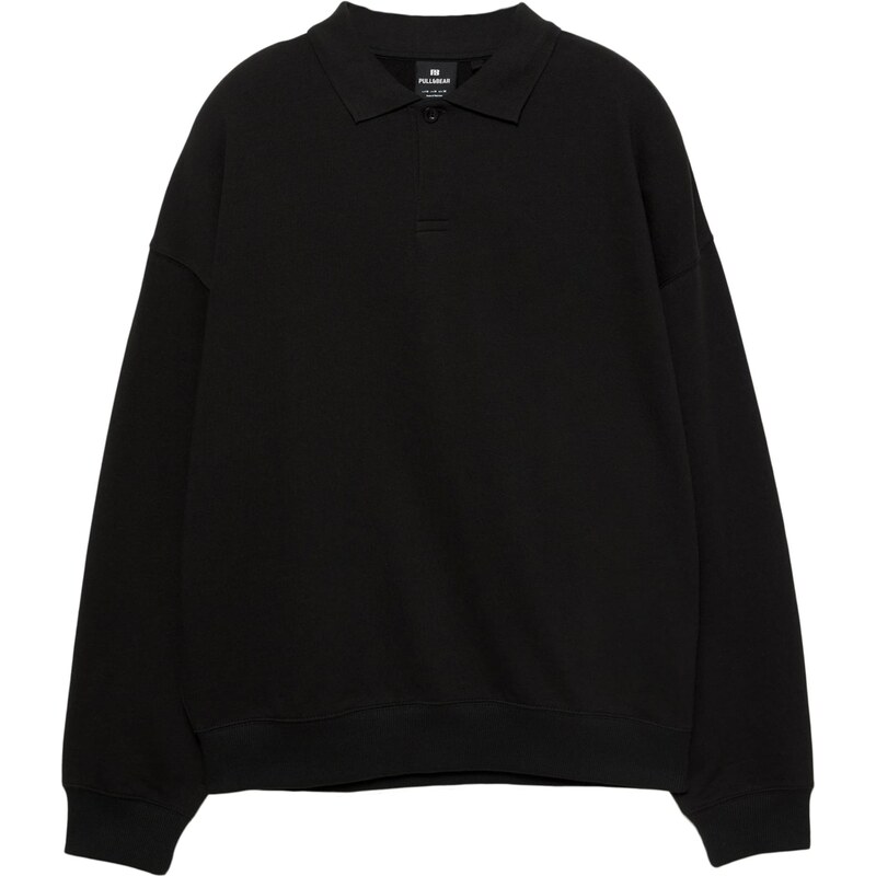 Pull&Bear Tričko čierna 65696289