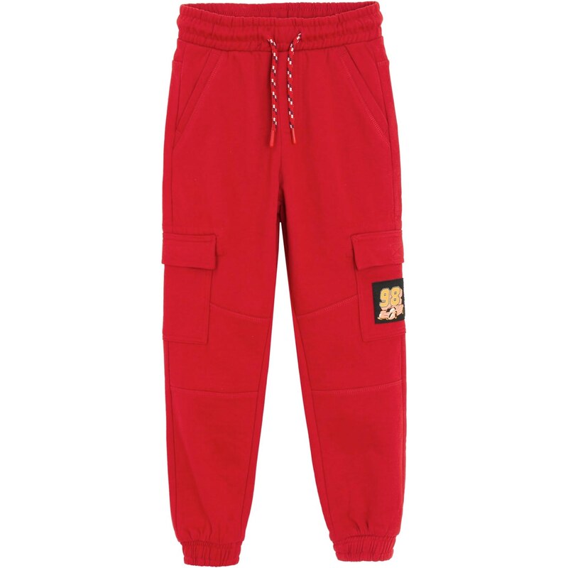 Cool Club Nohavice marhuľová / červená / čierna 65895377