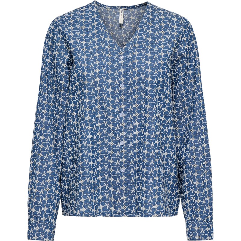 ONLY Blúzka modrá / biela 65895607