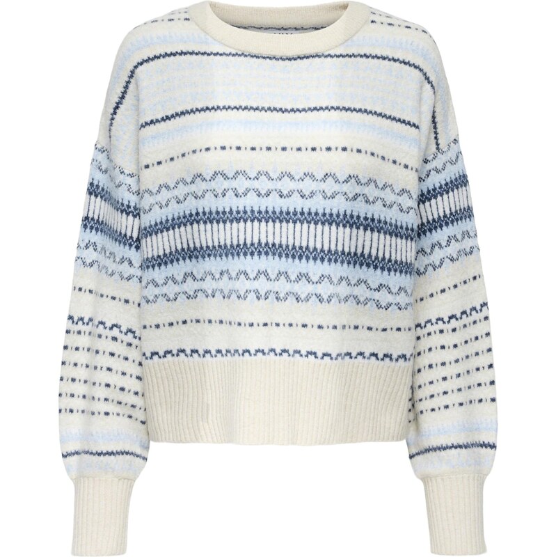 ONLY Sveter ONLARIANNE svetlomodrá / tmavomodrá / kamenná 65895688