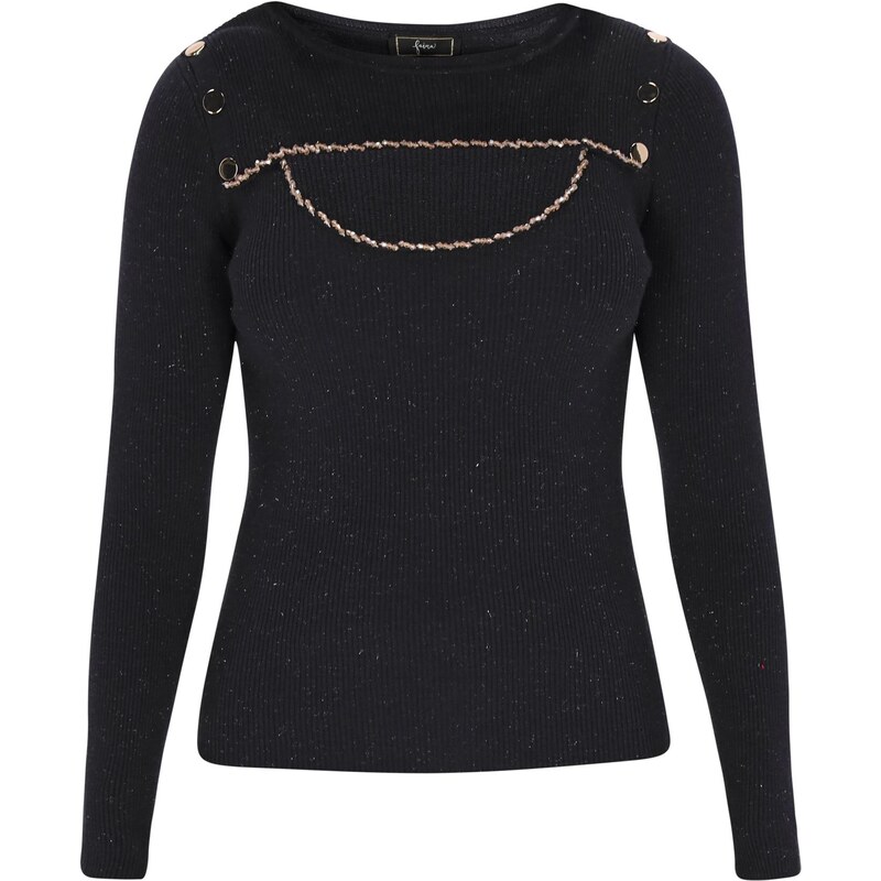 faina Sveter námornícka modrá 65884618