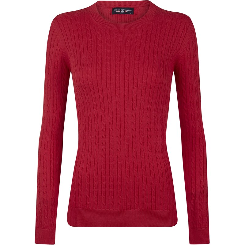 Jimmy Sanders Sveter bordová 65695866