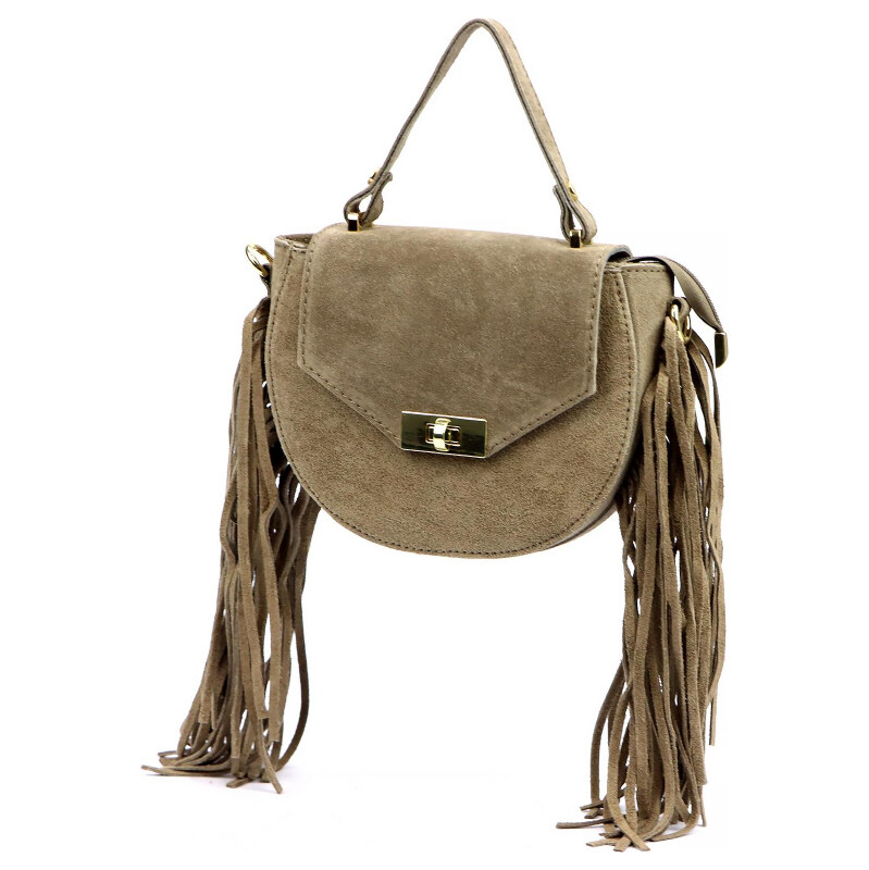 Kožená kabelka Luka béžová KZ2259411 65701482