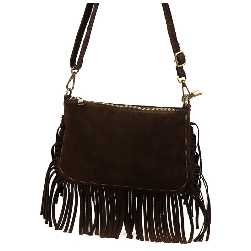 Kožená kabelka Luka hnedá KZ2259394 65701504