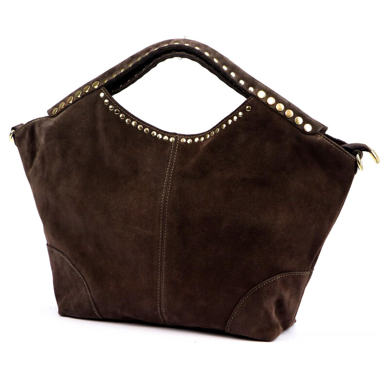 Kožená kabelka Camilla hnedá KZ2259387 65701517