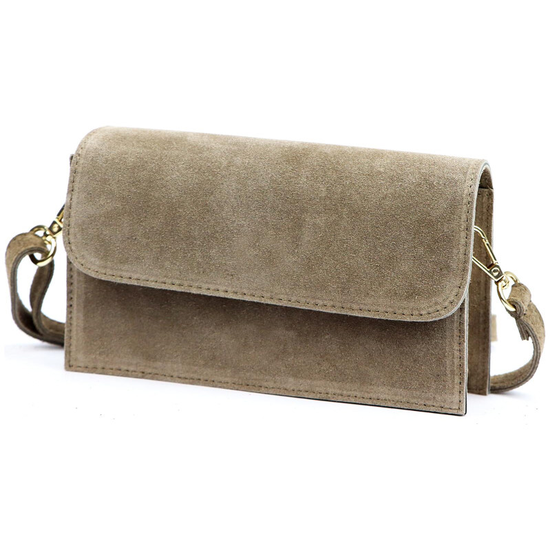 Kožená kabelka Luka béžová KZ2259106 65701561