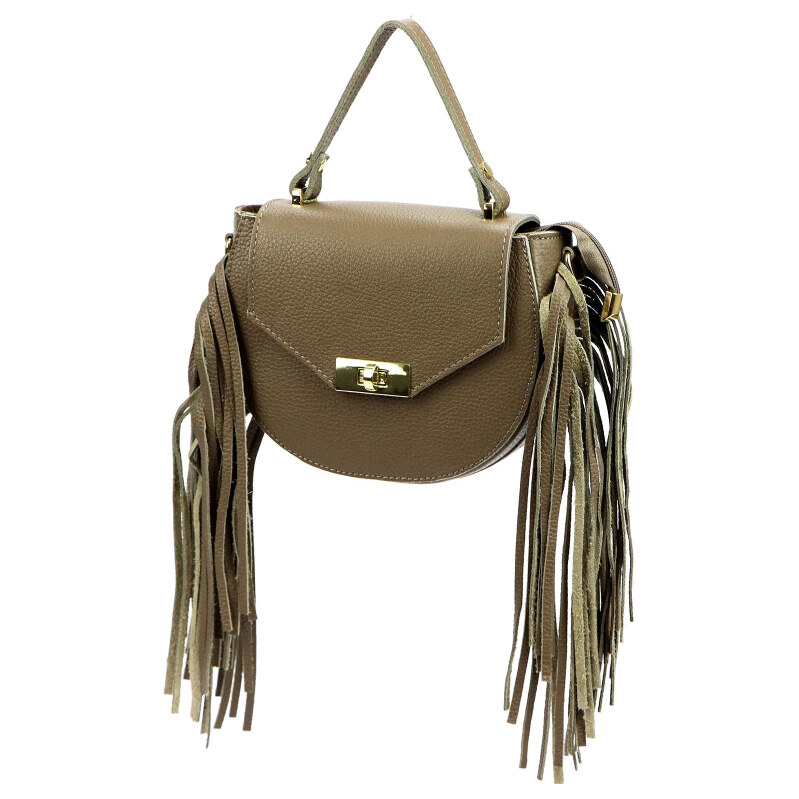 Kožená kabelka Luka béžová KZ2258995 65701623