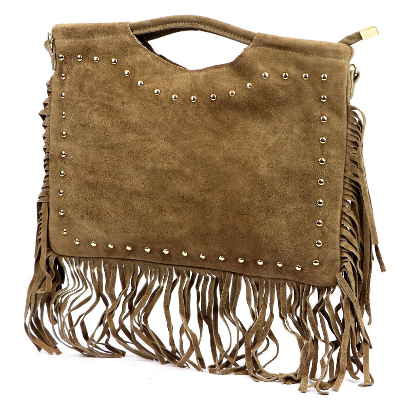 Kožená kabelka Luka béžová KZ2258713 65701630