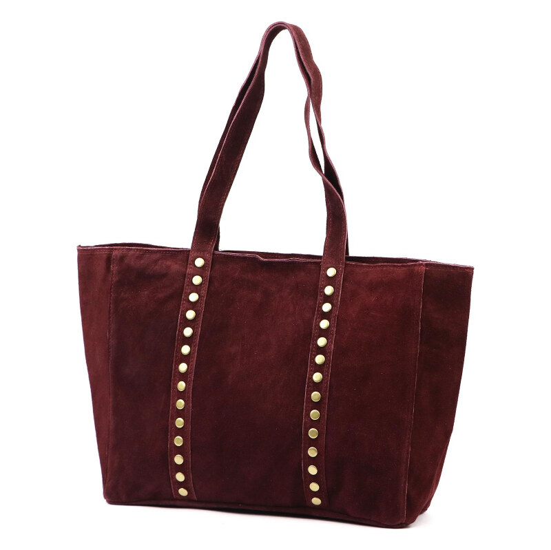 Kožená kabelka Luka vínová KZ2258796 65701666