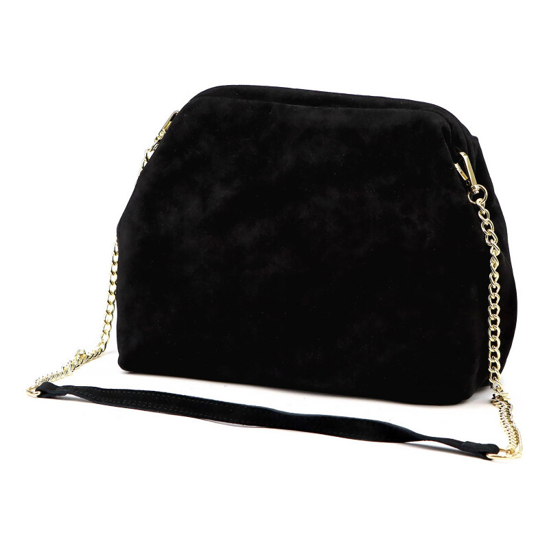 Kožená kabelka Luka čierna KZ2258661 65701662