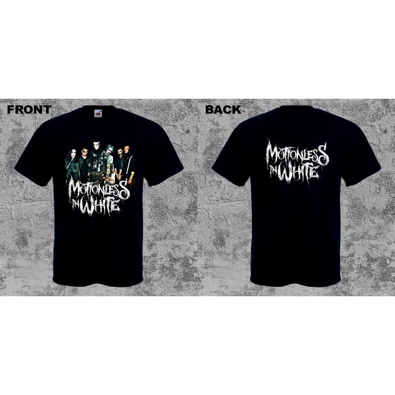 Fruit of the Loom Motionless In White - Band (tričko) 65702378