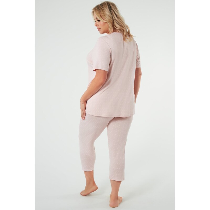 Italian Fashion dámske pyžamo Puntini - trojštvrťové 60647500