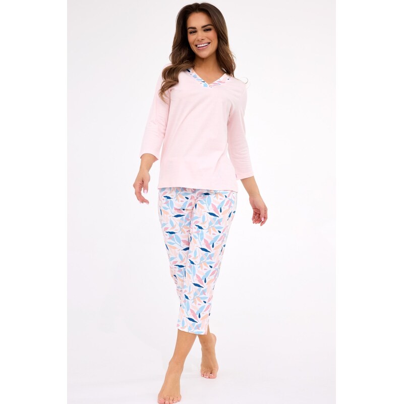Cornette dámske pyžamo Nancy - 3/4 65846421