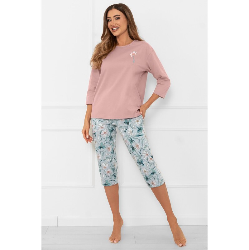 Italian Fashion dámske 3/4 pyžamo Perlis - bavlna 66066829