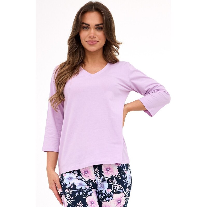 Cornette dámske pyžamo Natalie 2 - 7/8 rukáv 65846485