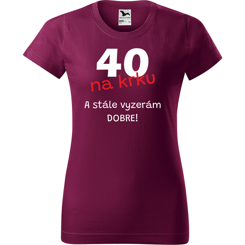 Handel Tričko - 40tka /aj iný vek/ na krku 65702464