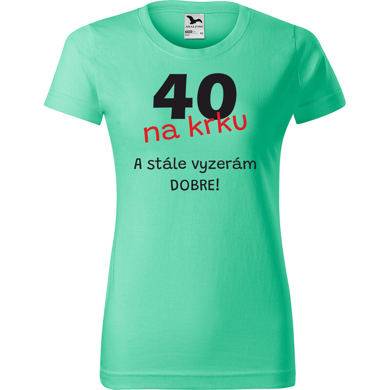 Handel Tričko - 40tka /aj iný vek/ na krku 65702468
