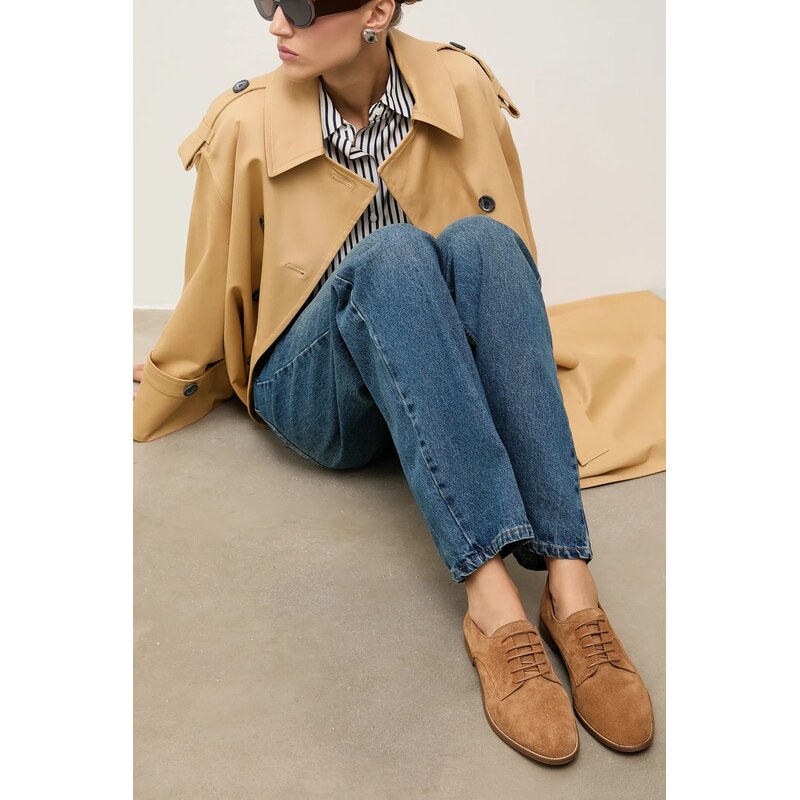 Semišové poltopánky Answear.LAB 65064329