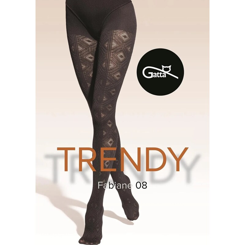 Pančuchové nohavice Gatta Trendy Fabiane wz.08 40 den 2-4 65702562