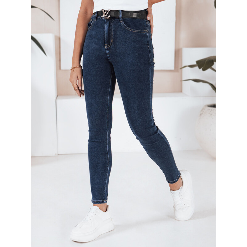 DStreet Dámske skinny rifle granátové 65798382