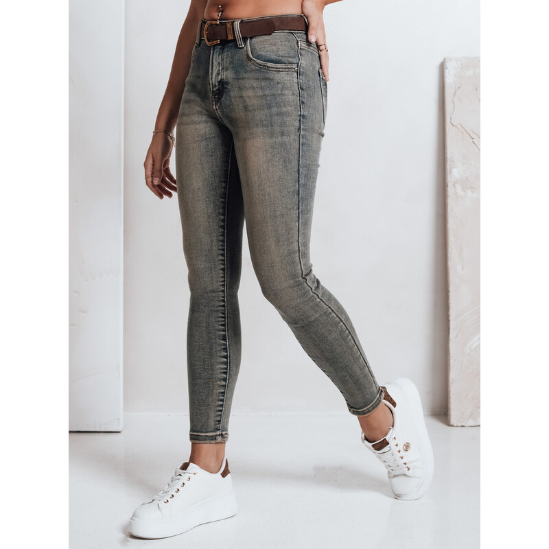 DStreet Dámske skinny rifle s opaskom 65798398