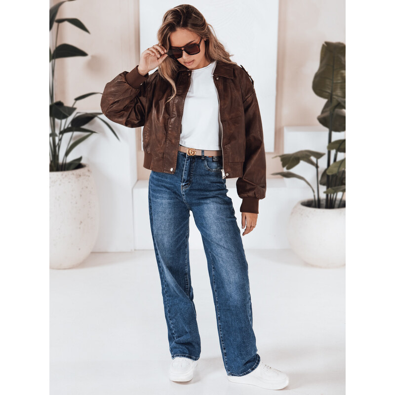 Dámske široké rifle modré Dstreet 65798399