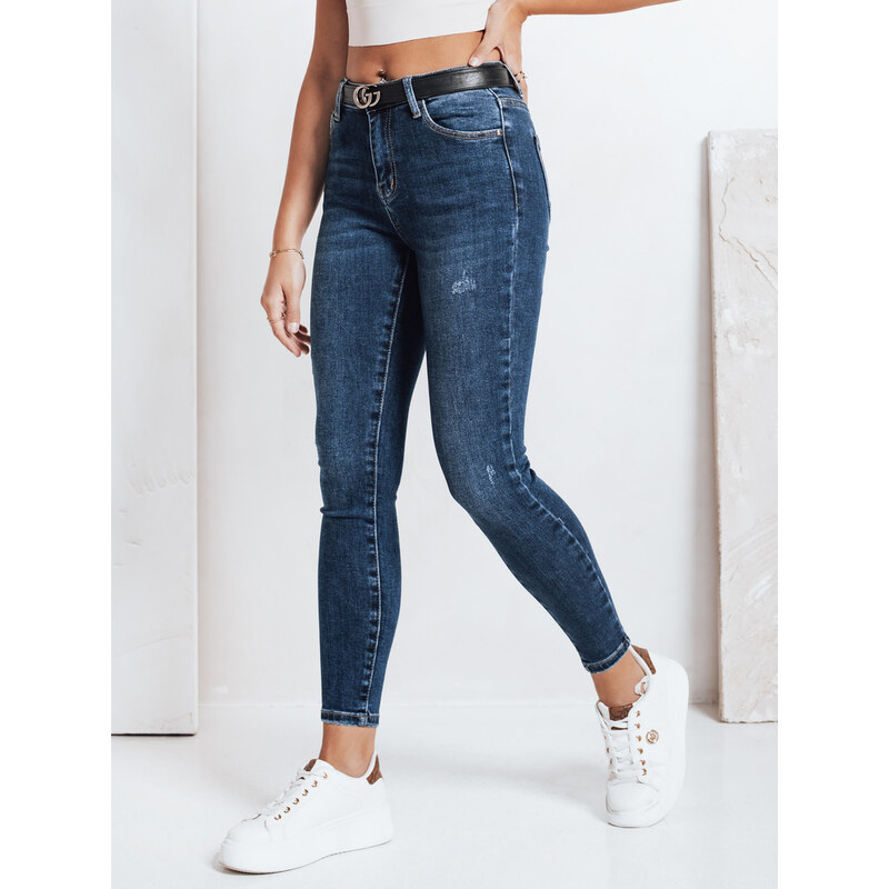 Dámske skinny rifle modré Dstreet 65798400
