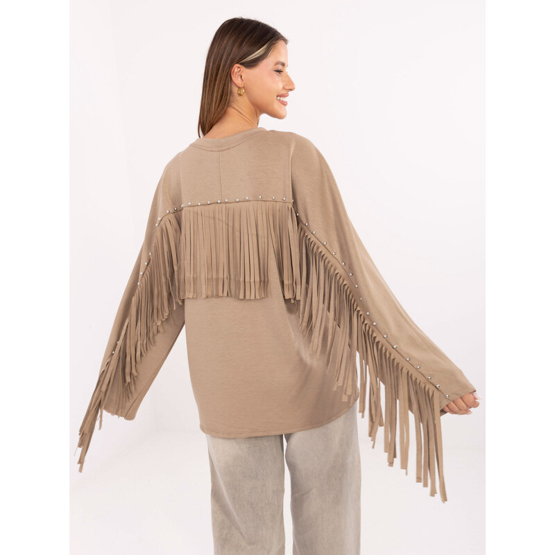 Factory Price Blouse-IT-BZ-21695.10-dark beige 65774499