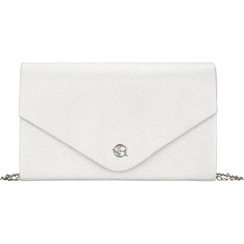 Rovicky Strieborná listová kabelka s jemnou textúrou R-XS030-1 65703459