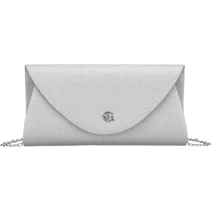 Rovicky Strieborná trblietavá listová kabelka R-XS029-2 65703463