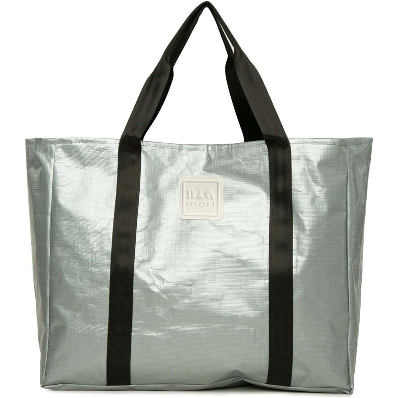 Bagmori Plážová taška striebornosivá 65883535