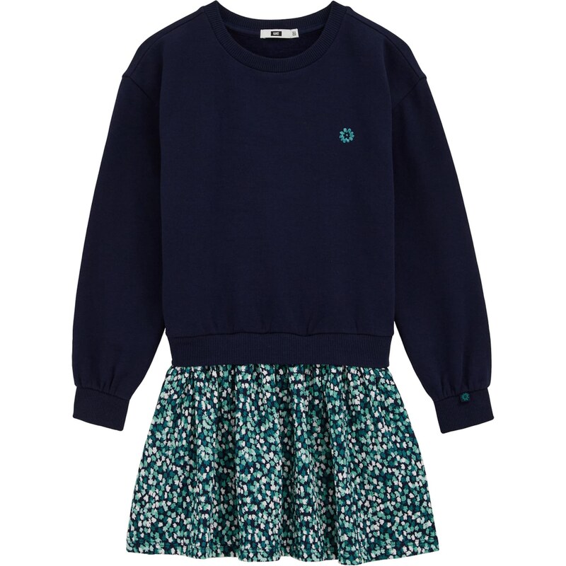 WE Fashion Šaty tmavomodrá / zmiešané farby 65884775