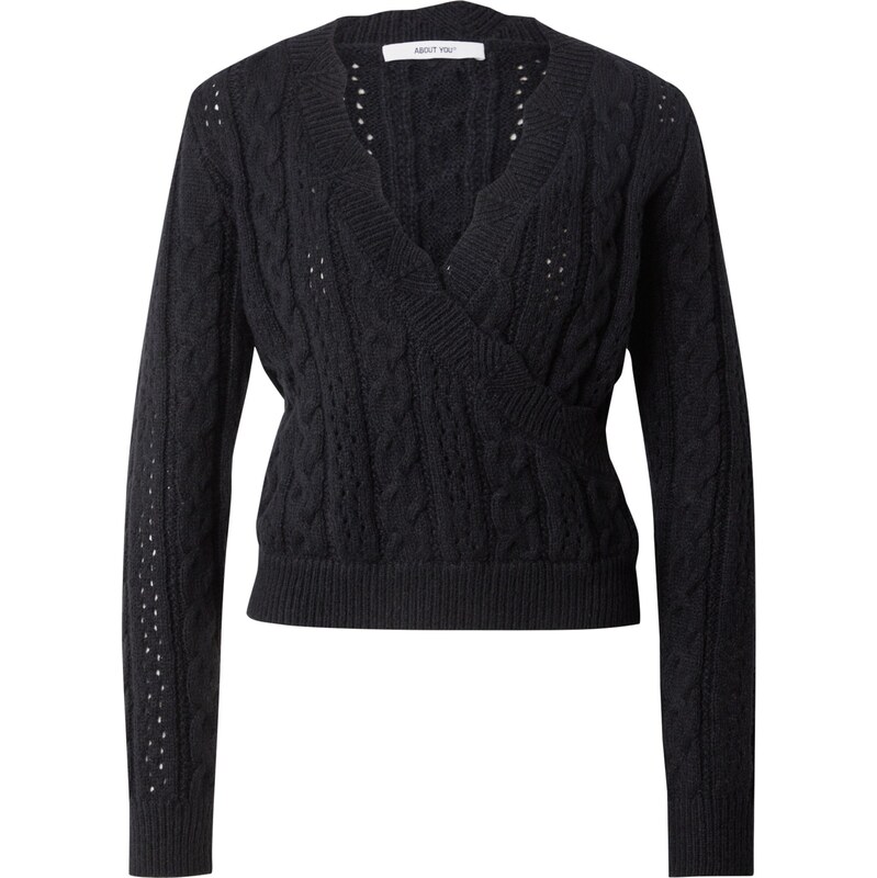 ABOUT YOU Sveter Melody čierna 66008590