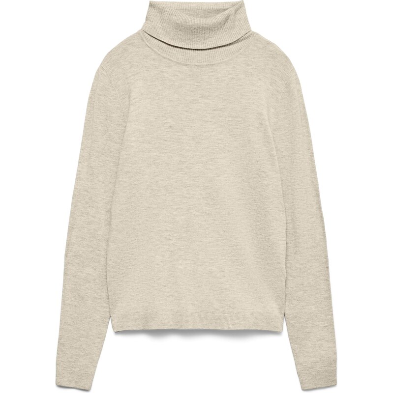 VERO MODA Sveter VMHAPPINESS krémová 65893869