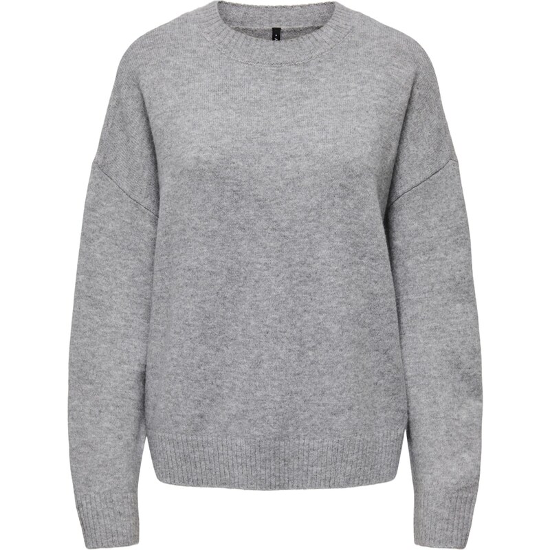 ONLY Sveter ONLRENE sivá melírovaná 65895447