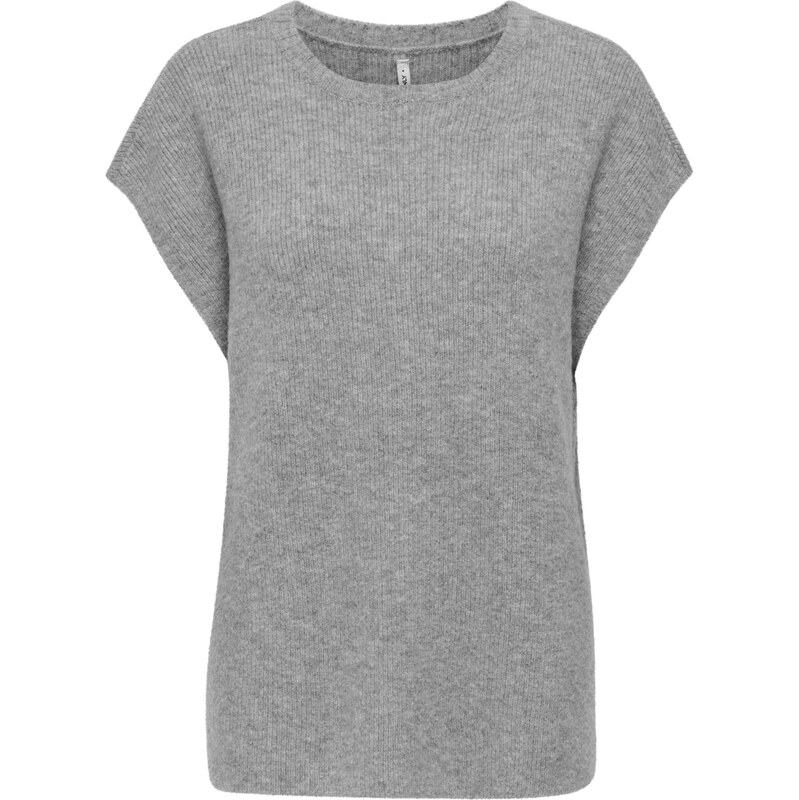 ONLY Sveter ONLRENE sivá melírovaná 65895508