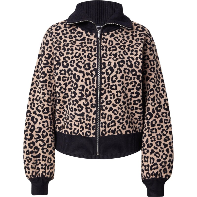 VERO MODA Kardigán VMARIA béžová / čierna 65708390