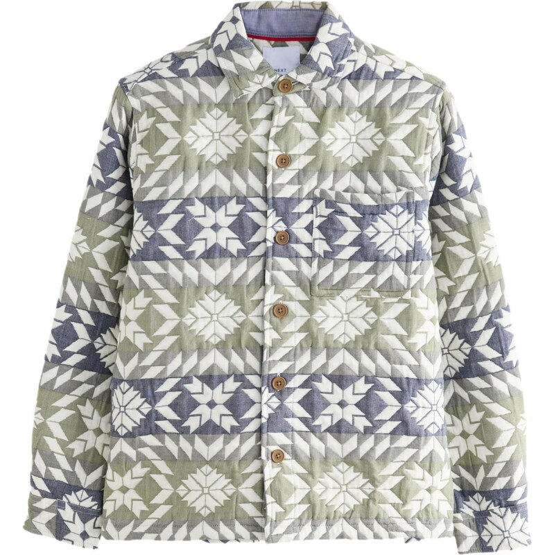 Next Prechodná bunda nebielená / tmavomodrá / kaki / kiwi 65707659